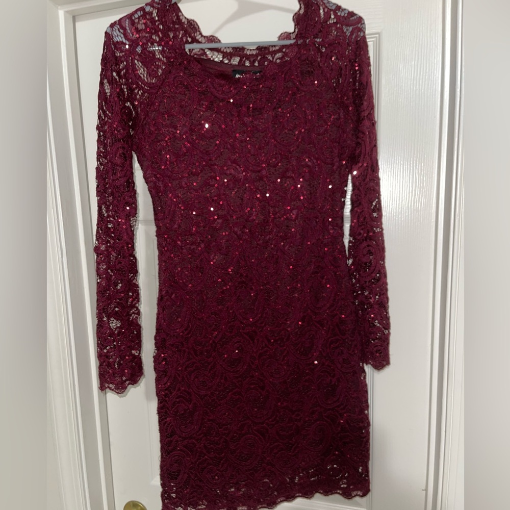 Long Sleeve Lace Dress